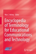 Cover: Encyclopedia of Terminology for Educational Communications and Technology - Springer