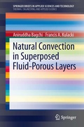 Cover: Natural Convection in Superposed Fluid-Porous Layers - Springer