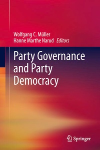 Enlarge image Cover: Party Governance and Party Democracy - Springer