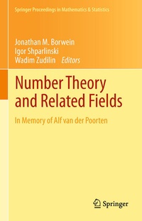 Enlarge image Cover: Number Theory and Related Fields - Springer