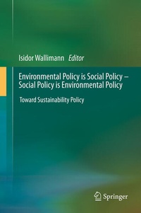 Bild: Environmental Policy is Social Policy - Social Policy is Environmental Policy - Springer