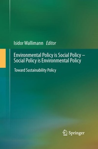 Bild: Environmental Policy is Social Policy - Social Policy is Environmental Policy - Springer