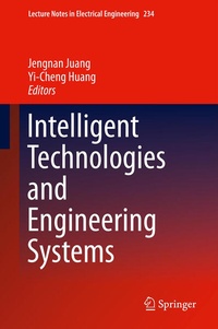 Enlarge image Cover: Intelligent Technologies and Engineering Systems - Springer
