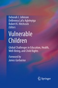Cover: Vulnerable Children - Springer