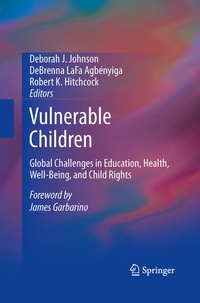 Enlarge image Cover: Vulnerable Children - Springer