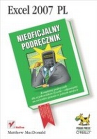 Abbildung von: Excel 2007 PL. Nieoficjalny podr?cznik - Helion