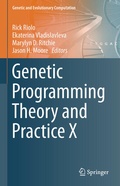 Cover: Genetic Programming Theory and Practice X - Springer