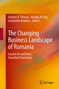 Cover: The Changing Business Landscape of Romania - Springer