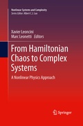 Cover: From Hamiltonian Chaos to Complex Systems - Springer