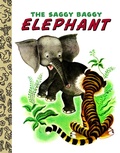 Cover: The Saggy Baggy Elephant - Golden Books