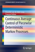Cover: Continuous Average Control of Piecewise Deterministic Markov Processes - Springer