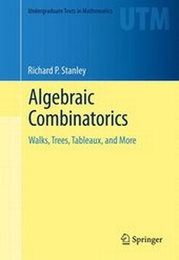 Enlarge image Cover: Algebraic Combinatorics - Springer