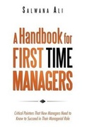 Cover: A Handbook for First Time Managers - Trafford Publishing