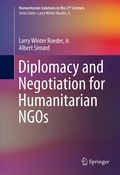 Cover: Diplomacy and Negotiation for Humanitarian NGOs - Springer