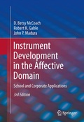 Cover: Instrument Development in the Affective Domain - Springer