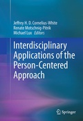Cover: Interdisciplinary Applications of the Person-Centered Approach - Springer