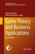 Cover: Game Theory and Business Applications - Springer