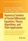 Cover: Numerical Solution of Partial Differential Equations: Theory, Algorithms, and Their Applications - Springer