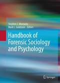 Cover: Handbook of Forensic Sociology and Psychology - Springer