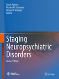 Cover: Staging Neuropsychiatric Disorders - Springer