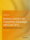 Cover: Business Statistics for Competitive Advantage with Excel 2013 - Springer