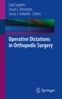 Cover: Operative Dictations in Orthopedic Surgery - Springer