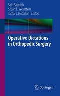 Cover: Operative Dictations in Orthopedic Surgery - Springer