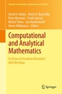 Cover: Computational and Analytical Mathematics - Springer