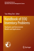 Cover: Handbook of EOQ Inventory Problems - Springer