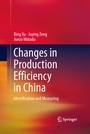 Cover: Changes in Production Efficiency in China - Springer