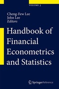 Cover: Handbook of Financial Econometrics and Statistics - Springer