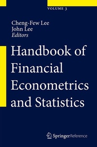 Enlarge image Cover: Handbook of Financial Econometrics and Statistics - Springer