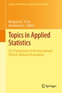 Cover: Topics in Applied Statistics - Springer
