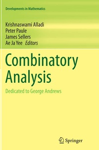 Enlarge image Cover: Combinatory Analysis - Springer