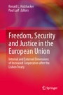 Cover: Freedom, Security and Justice in the European Union - Springer