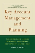 Cover: Key Account Management and Planning - The Free Press