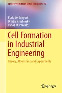 Enlarge image Cover: Cell Formation in Industrial Engineering - Springer