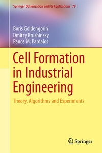 Enlarge image Cover: Cell Formation in Industrial Engineering - Springer