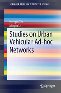 Cover: Studies on Urban Vehicular Ad-hoc Networks - Springer