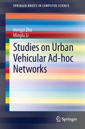 Cover: Studies on Urban Vehicular Ad-hoc Networks - Springer
