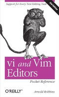 Cover: vi and Vim Editors Pocket Reference - O'Reilly
