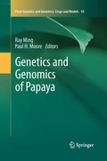Cover: Genetics and Genomics of Papaya - Springer