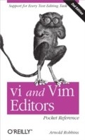 Cover: vi and Vim Editors Pocket Reference - O'Reilly