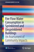 Cover: Fire Flow Water Consumption in Sprinklered and Unsprinklered Buildings - Springer