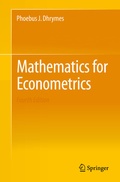 Cover: Mathematics for Econometrics - Springer