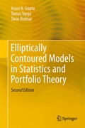 Cover: Elliptically Contoured Models in Statistics and Portfolio Theory - Springer