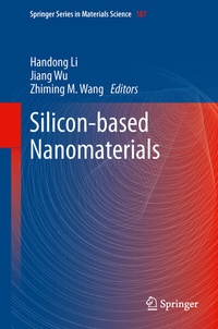 Enlarge image Cover: Silicon-based Nanomaterials - Springer
