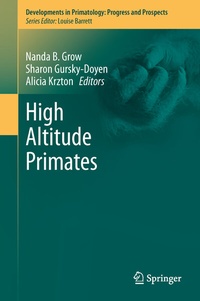 Enlarge image Cover: High Altitude Primates - Springer