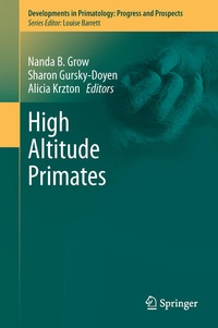 Enlarge image Cover: High Altitude Primates - Springer