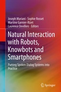 Cover: Natural Interaction with Robots, Knowbots and Smartphones - Springer
